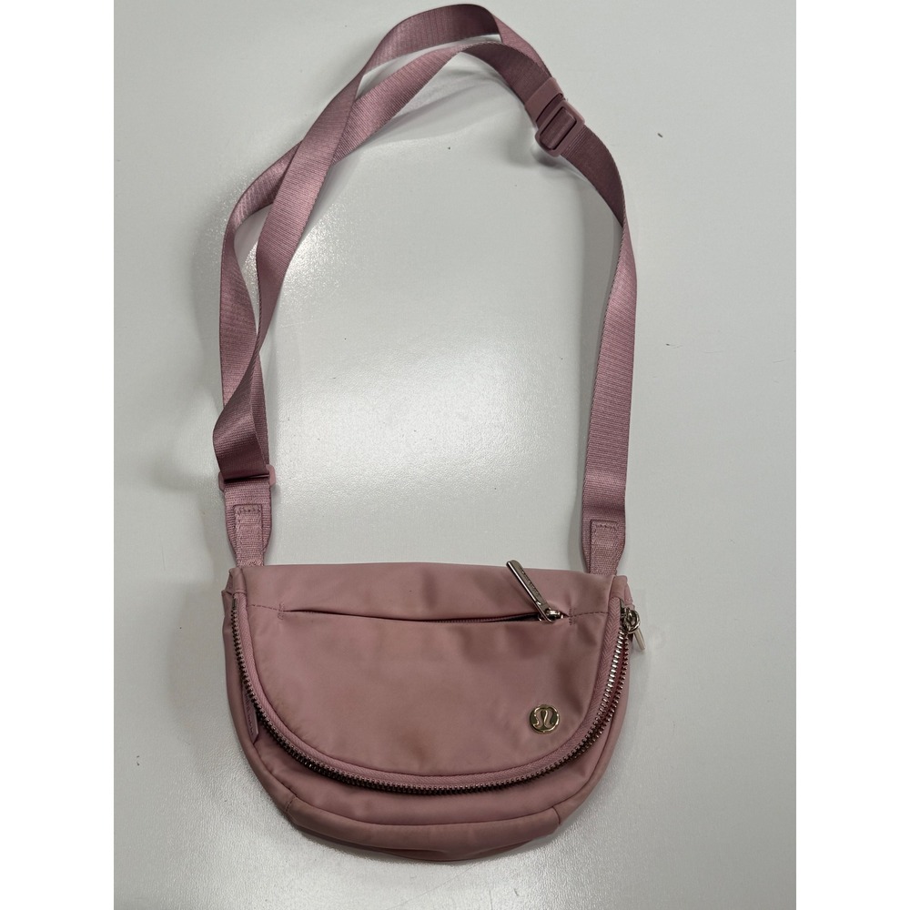Lululemon All Night Festival Bag Micro Pink Crossbody Shoulder Bag